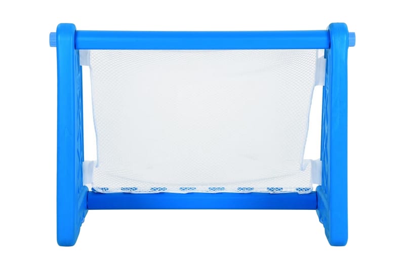 Fotbollsmål 100x75x55 cm plast - Blå - Sport & fritid - Lek & sport - Utomhusspel