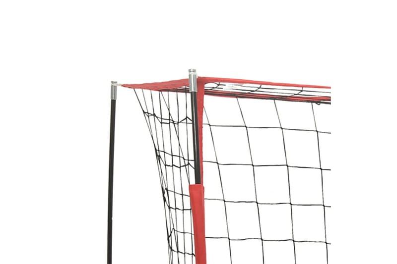 Fotbollsmål 184x91x124,5 cm stål - Svart - Sport & fritid - Lek & sport - Utomhusspel