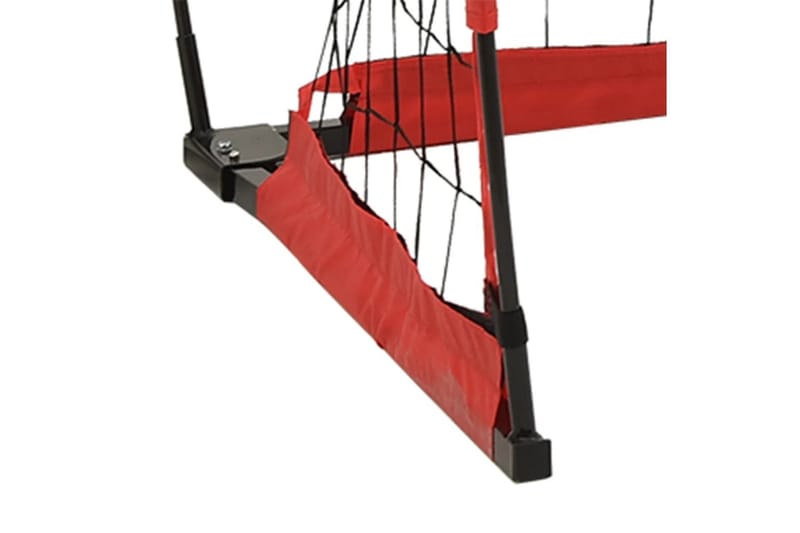Fotbollsmål 184x91x124,5 cm stål - Svart - Sport & fritid - Lek & sport - Utomhusspel