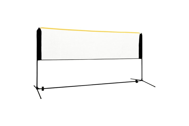 Justerbart badmintonnät 300x103x94-158 cm metall - Utomhusspel