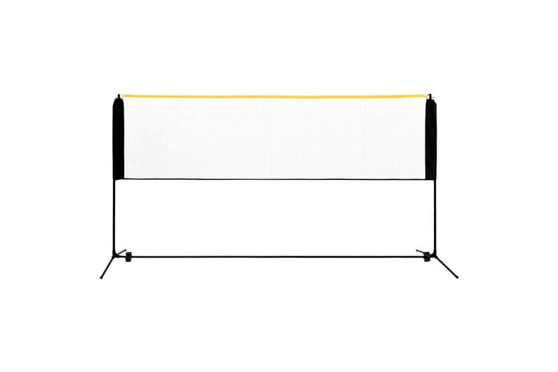 Justerbart badmintonnät 300x103x94-158 cm metall - Utomhusspel