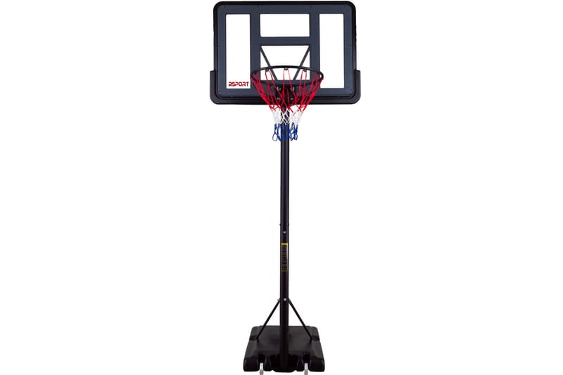 Prosport Justerbar Basketkorg 1,5-3 m - Svart - Utomhusspel