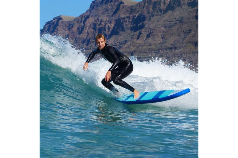 Bestway Uppblåsbar Surfbräda Hydro-Force 243x57x7 cm - Blå - Sport & fritid - Lek & sport - Vattensport & vattenlek