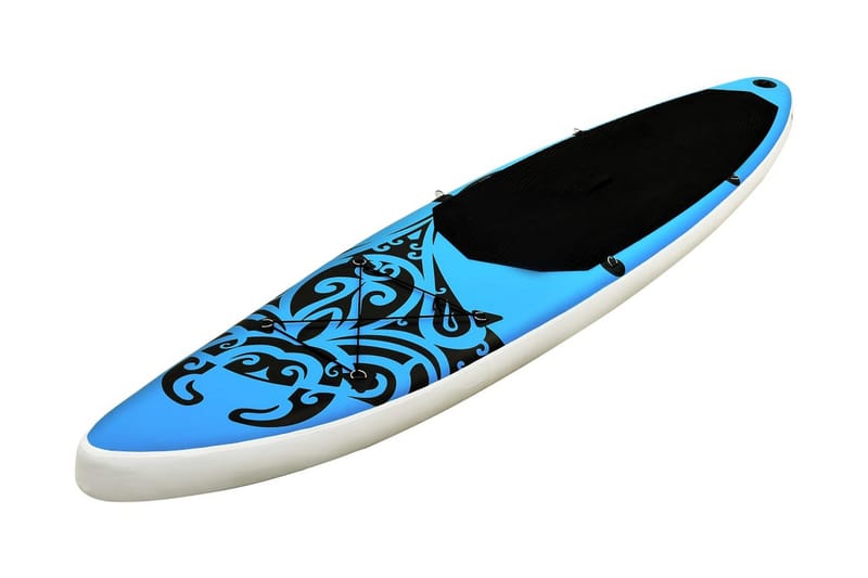 SUP-bräda uppblåsbar 366x76x15 cm blå - Blå - SUP & paddleboard