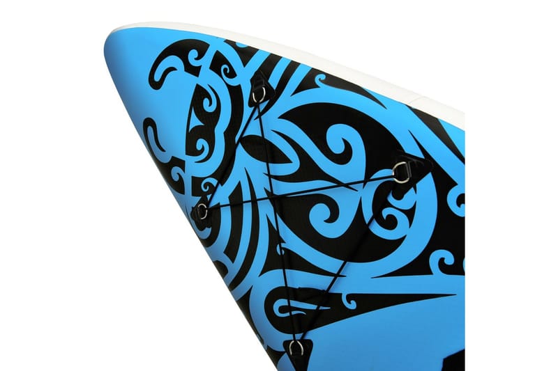 SUP-bräda uppblåsbar 366x76x15 cm blå - Blå - SUP & paddleboard