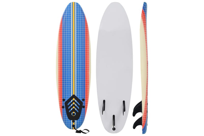 Surfbräda 170 cm mosaik - Flerfärgad - SUP & paddleboard