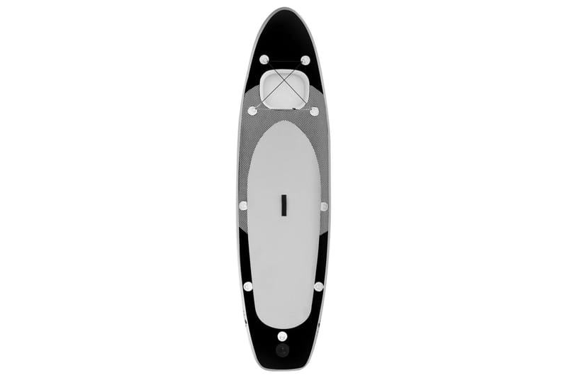 Upplåsbar SUP-bräda set svart 330x76x10 cm - Svart - SUP & paddleboard