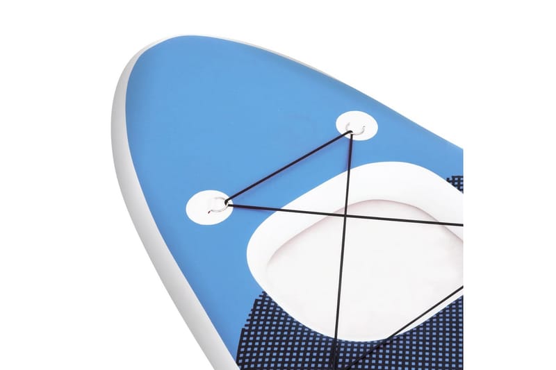 Upplåsbar SUP-bräda set blå 330x76x10 cm - Blå - SUP & paddleboard