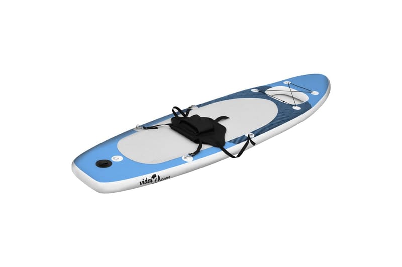 Upplåsbar SUP-bräda set blå 360x81x10 cm - Blå - SUP & paddleboard