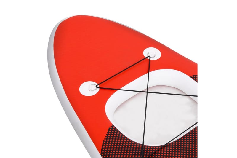 Upplåsbar SUP-bräda set röd 330x76x10 cm - Röd - SUP & paddleboard