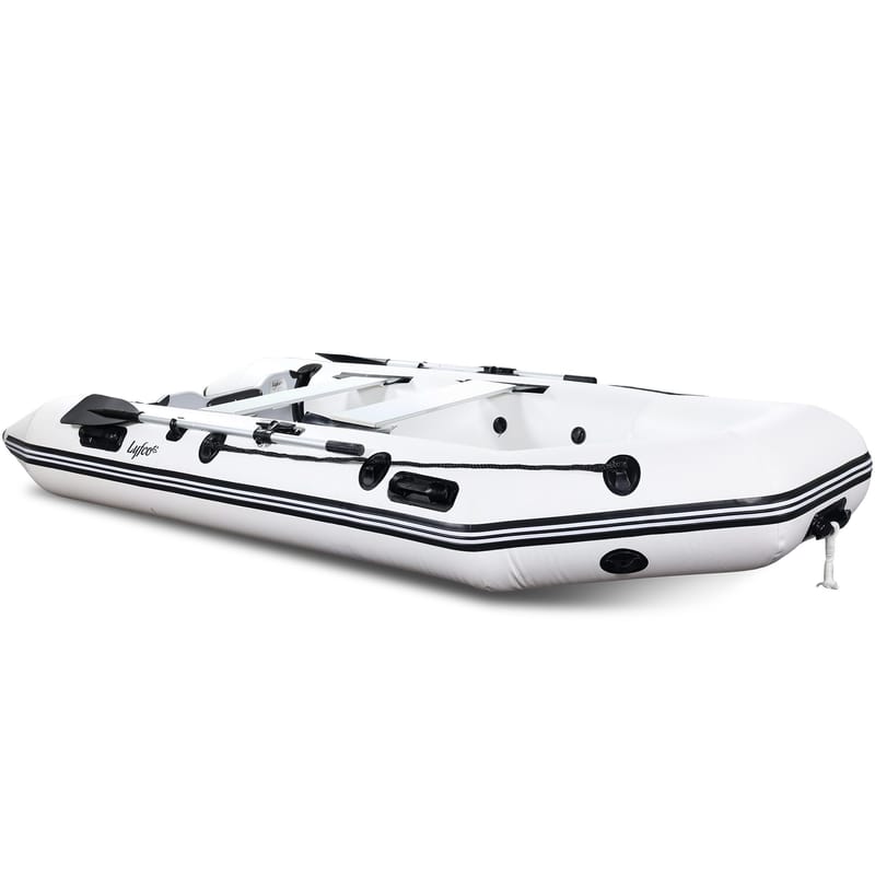 Gummibåt 330cm | För 4 personer | Aluminiumdurk | Lyfco - Vit - Sport & fritid - Marint - Båtar - Gummibåt & ribbåt
