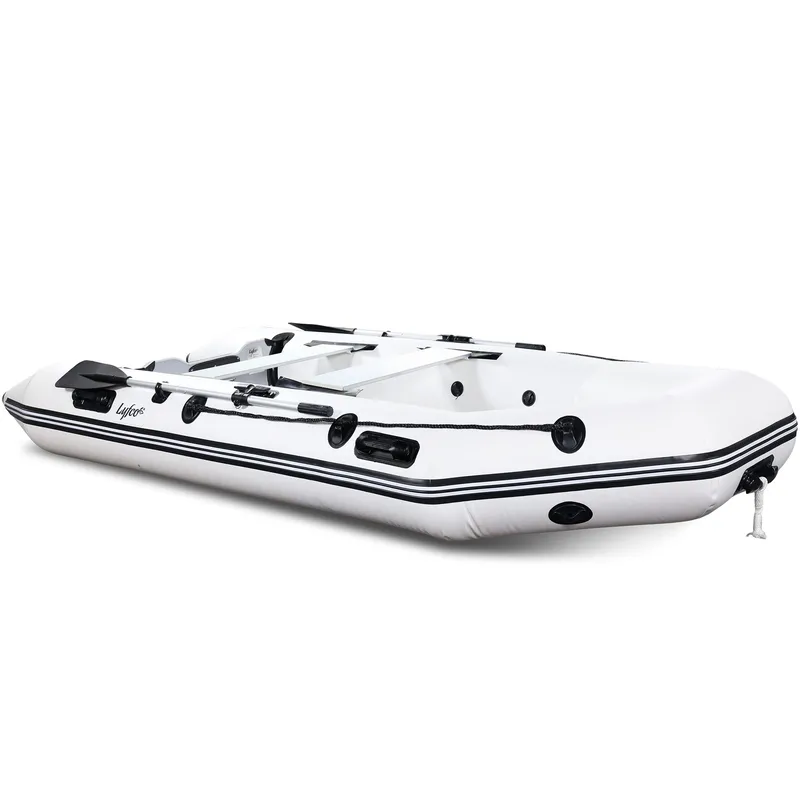 Gummibåt 330cm | För 4 personer | Aluminiumdurk | Lyfco - Vit - Sport & fritid - Marint - Båtar - Gummibåt & ribbåt