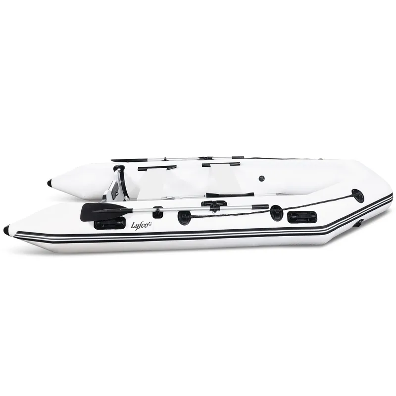 Gummibåt 330cm | För 4 personer | Aluminiumdurk | Lyfco - Vit - Sport & fritid - Marint - Båtar - Gummibåt & ribbåt