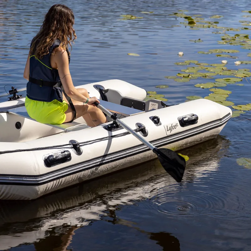 Gummibåt 330cm | För 4 personer | Aluminiumdurk | Lyfco - Vit - Sport & fritid - Marint - Båtar - Gummibåt & ribbåt