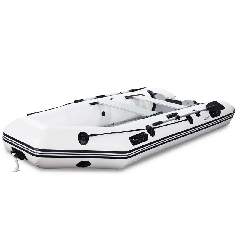 Gummibåt 330cm | För 4 personer | Aluminiumdurk | Lyfco - Vit - Sport & fritid - Marint - Båtar - Gummibåt & ribbåt