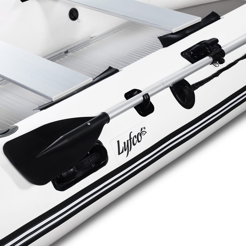 Gummibåt 330cm | För 4 personer | Aluminiumdurk | Lyfco - Vit - Sport & fritid - Marint - Båtar - Gummibåt & ribbåt