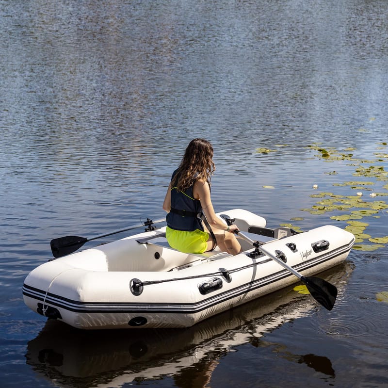 Gummibåt 330cm | För 4 personer | Aluminiumdurk | Lyfco - Vit - Sport & fritid - Marint - Båtar - Gummibåt & ribbåt