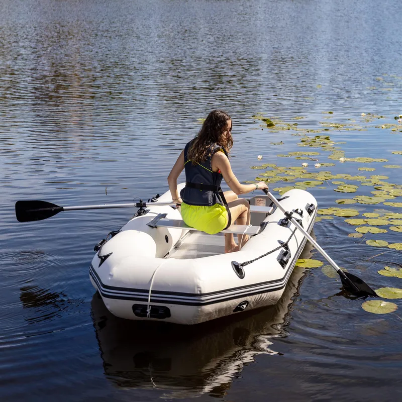 Gummibåt 330cm | För 4 personer | Aluminiumdurk | Lyfco - Vit - Sport & fritid - Marint - Båtar - Gummibåt & ribbåt