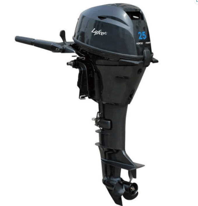 Båtmotor 25 hk | 2-cylindrig 4-takt | 24 L Bränsletank | Kort rigg, undefined