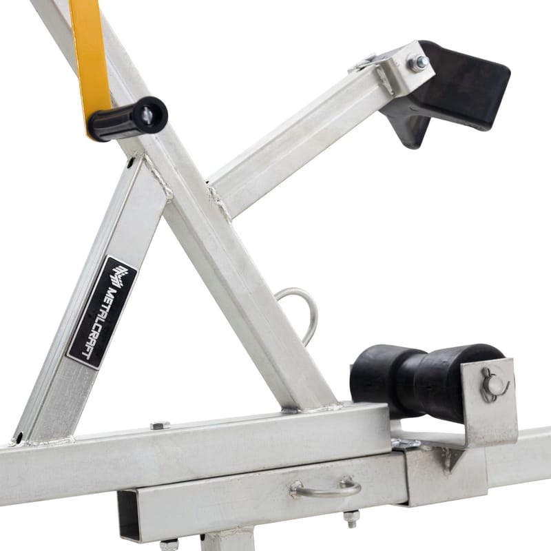 Båttrailer med vinsch | Maxlast 380kg | 400x183cm - Sport & fritid - Marint - Båttrailer & båtvagn