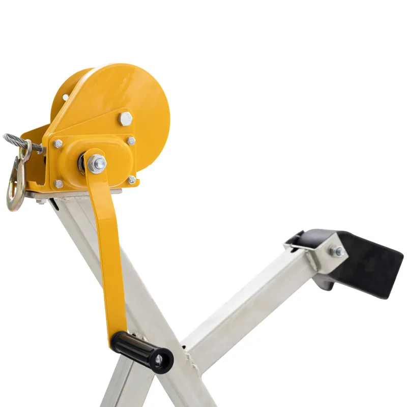 Båttrailer med vinsch | Maxlast 380kg | 400x183cm - Sport & fritid - Marint - Båttrailer & båtvagn