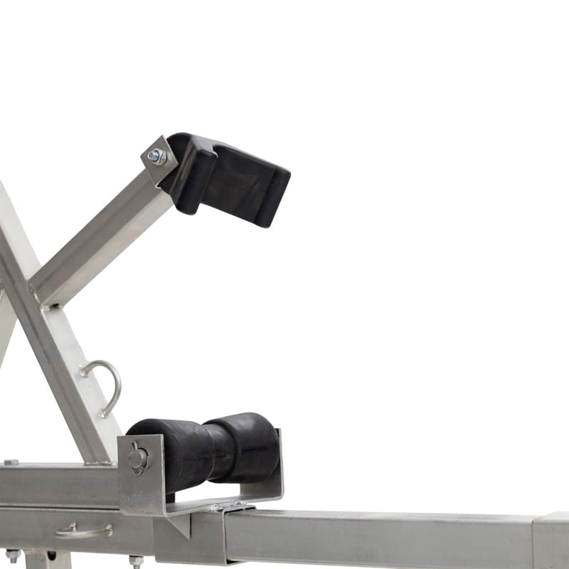 Båttrailer med vinsch | Maxlast 380kg | 400x183cm - Sport & fritid - Marint - Båttrailer & båtvagn