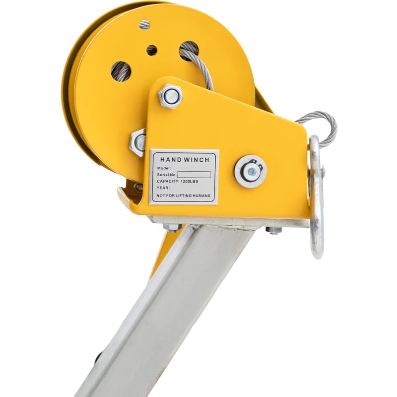 Båttrailer med vinsch | Maxlast 540kg | 469x180cm - Sport & fritid - Marint - Båttrailer & båtvagn