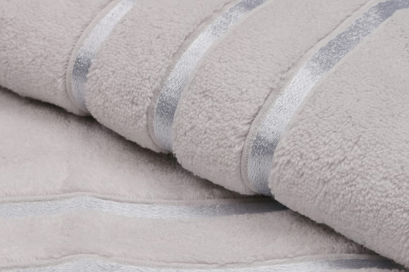 Ashburton Badhandduk 2-pack - Ljusgrå - Textil & mattor - Badrumstextilier - Badlakan & badhandduk