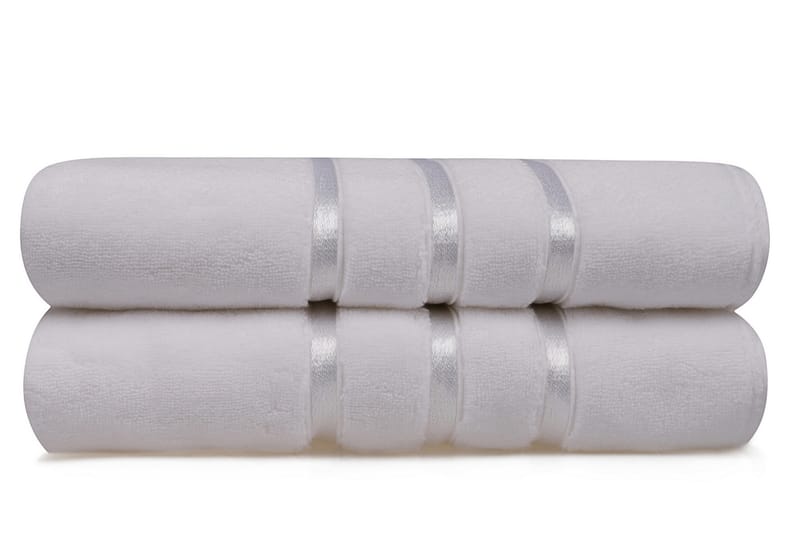 Ashburton Badhandduk 2-pack - Vit - Textil & mattor - Badrumstextilier - Badlakan & badhandduk