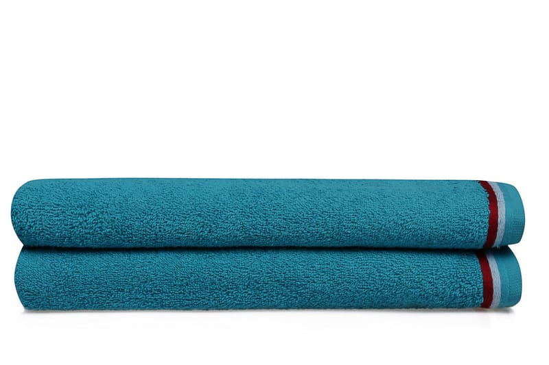 Ashburton Badhandduk 2-pack - Turkos - Textil & mattor - Badrumstextilier - Badlakan & badhandduk