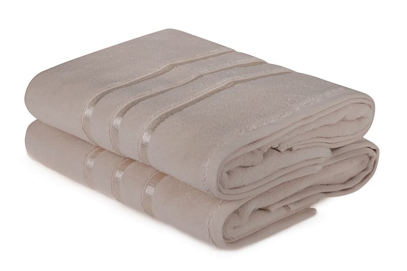 Ashburton Badhandduk 2-pack - Ljusgul - Textil & mattor - Badrumstextilier - Badlakan & badhandduk