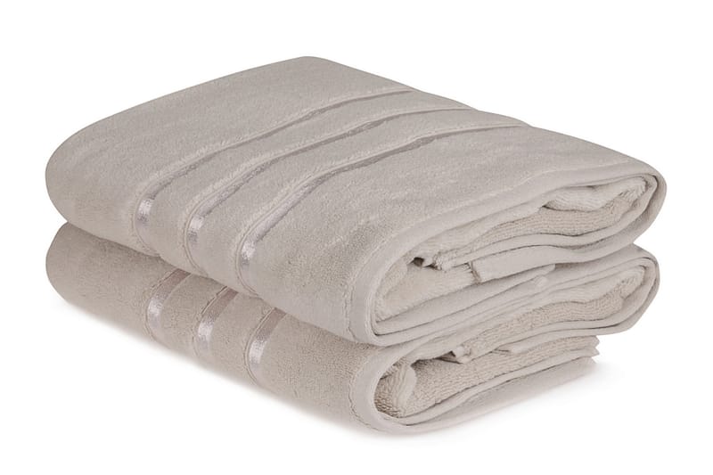 Ashburton Badhandduk 2-pack - Ljusbrun - Textil & mattor - Badrumstextilier - Badlakan & badhandduk