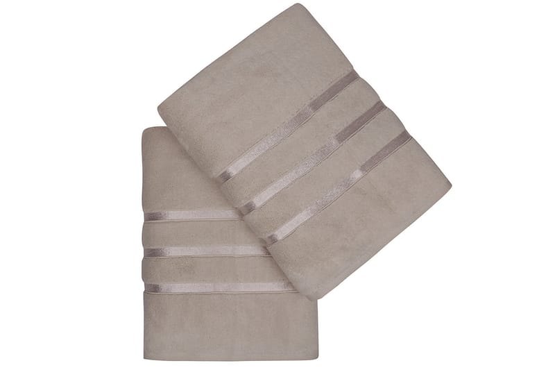 Ashburton Badhandduk 2-pack - Ljusbrun - Textil & mattor - Badrumstextilier - Badlakan & badhandduk