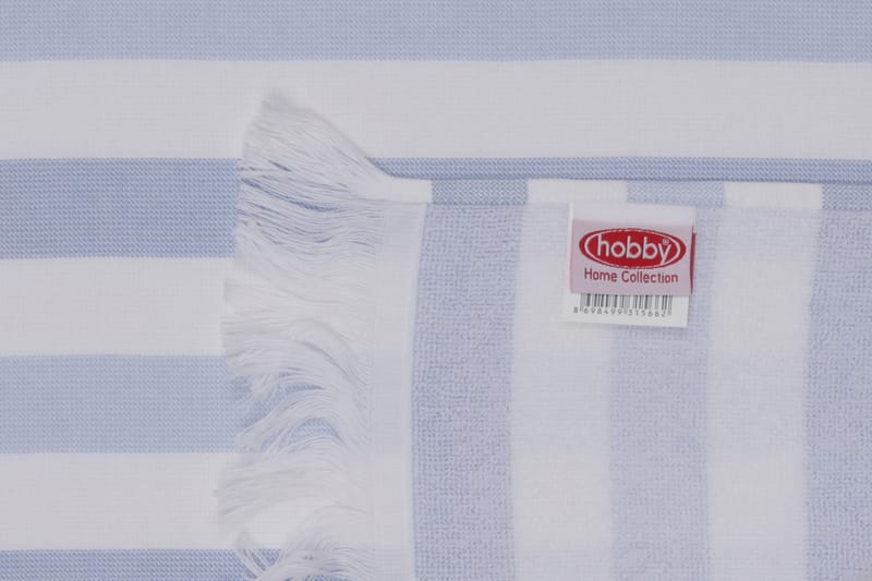Ashburton Strandhandduk 2-pack - Blå/Vit - Textil & mattor - Badrumstextilier - Badlakan & badhandduk