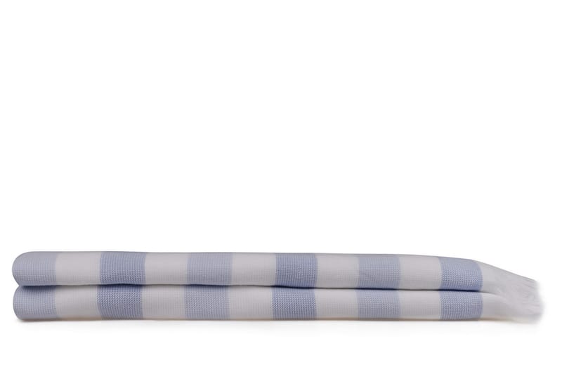 Ashburton Strandhandduk 2-pack - Blå/Vit - Textil & mattor - Badrumstextilier - Badlakan & badhandduk