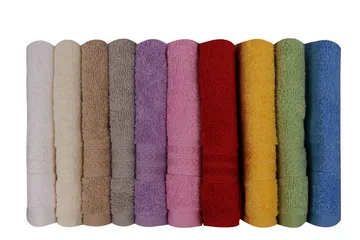 Handduk set 30x50 cm 10-pack - Flerfärgad - Textil & mattor - Badrumstextilier - Badlakan & badhandduk