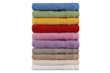 Handduk set 30x50 cm 10-pack - Flerfärgad - Textil & mattor - Badrumstextilier - Badlakan & badhandduk