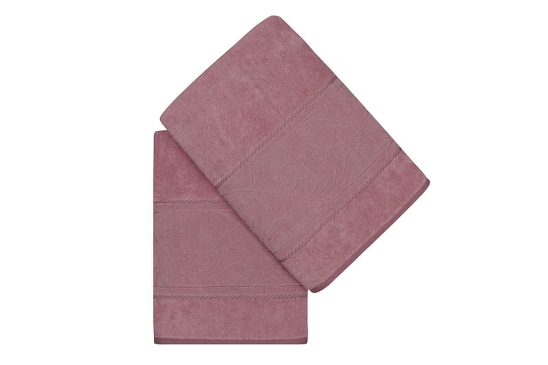 Hobby Badhandduk 70x140 cm 2-pack - Rosa - Textil & mattor - Badrumstextilier - Badlakan & badhandduk