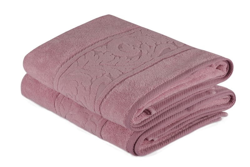 Hobby Badhandduk 70x140 cm 2-pack - Rosa - Textil & mattor - Badrumstextilier - Badlakan & badhandduk