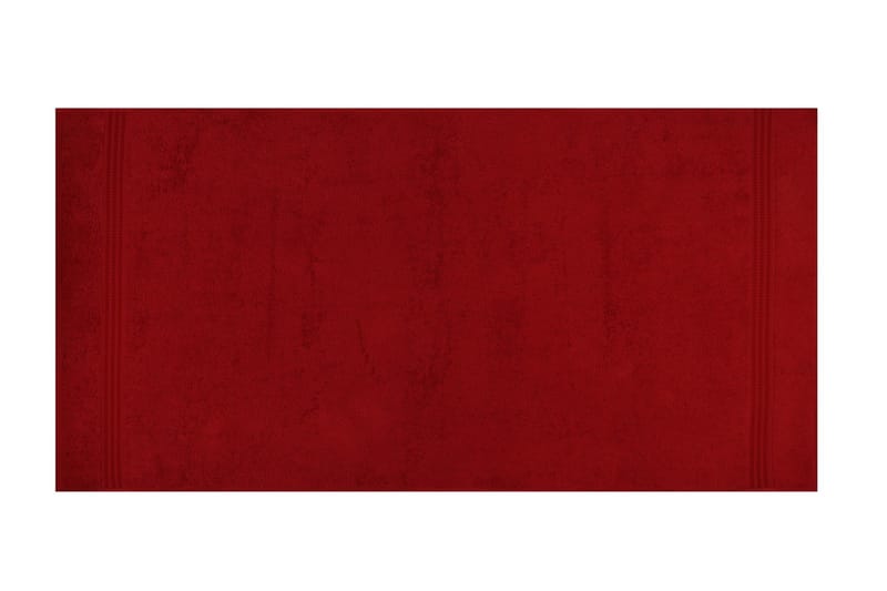 Hobby Badhandduk 70x140 cm - Röd - Textil & mattor - Badrumstextilier - Badlakan & badhandduk