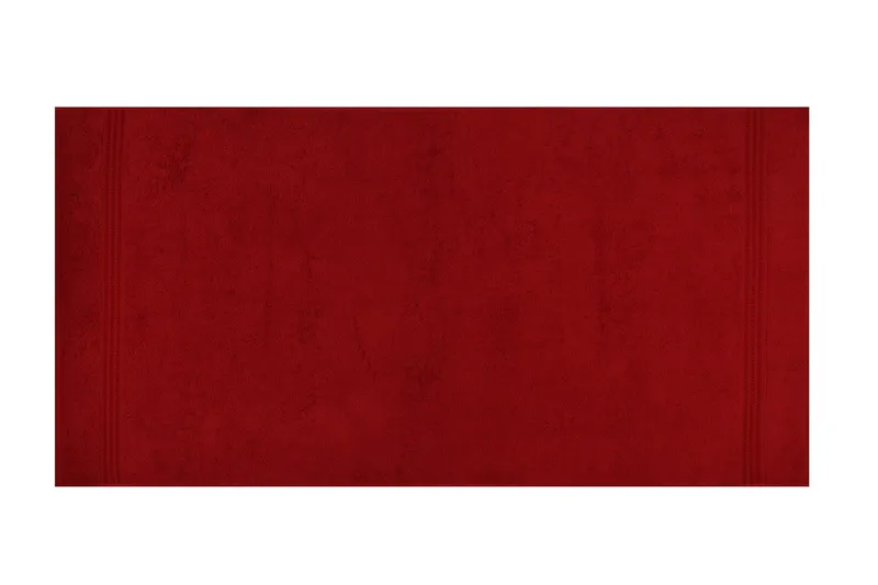 Hobby Badhandduk 70x140 cm - Röd - Textil & mattor - Badrumstextilier - Badlakan & badhandduk