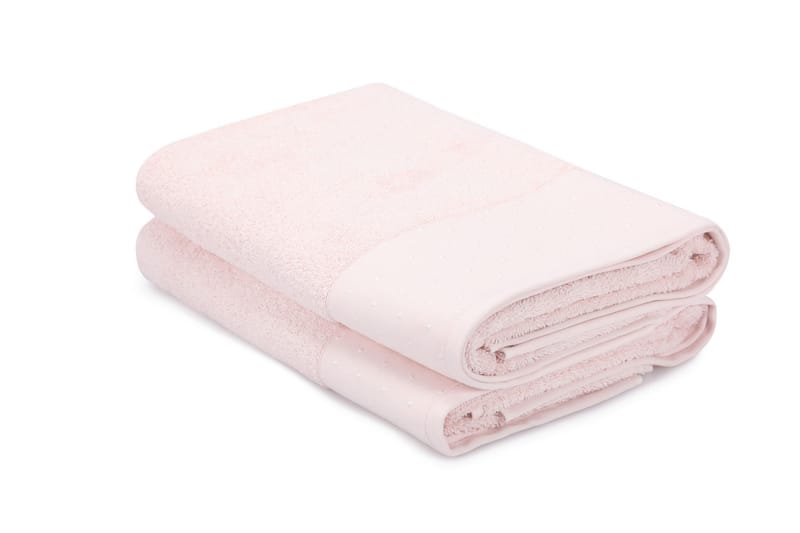 Landercost Badhandduk 2-pack - Vit - Textil & mattor - Badrumstextilier - Badlakan & badhandduk