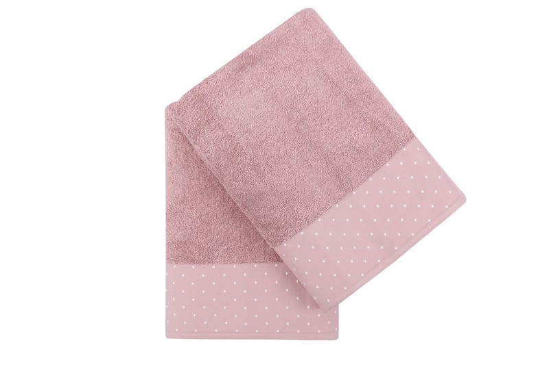 Landercost Badhandduk 2-pack - Röd/Vit - Textil & mattor - Badrumstextilier - Badlakan & badhandduk