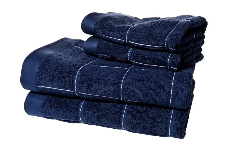 Lord Nelson Victory Frotté Badlakan - 150x90cm Marinblå - Textil & mattor - Badrumstextilier - Badlakan & badhandduk