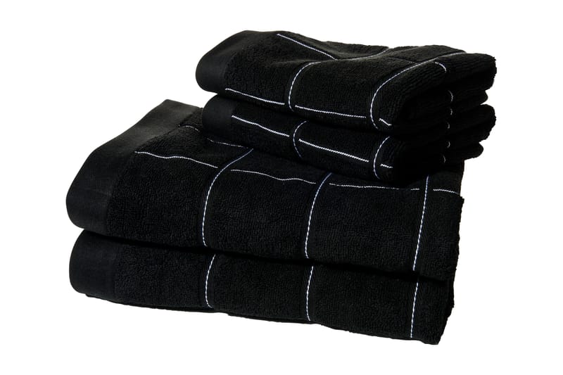 Lord Nelson Victory Frotté Badlakan - 150x90cm Svart - Textil & mattor - Badrumstextilier - Badlakan & badhandduk
