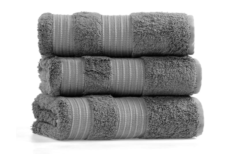 Morghyn Badhandduk - Mörkgrå - Textil & mattor - Badrumstextilier - Badlakan & badhandduk