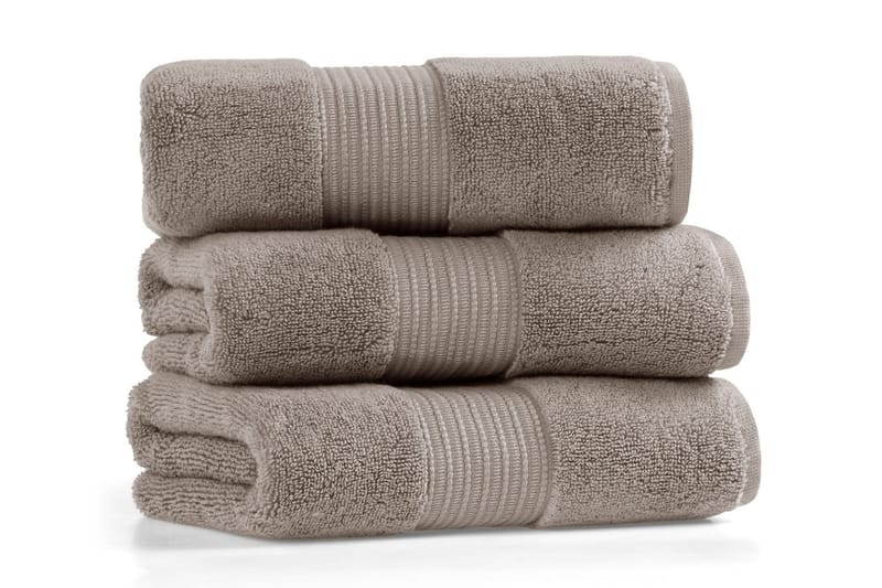 Morghyn Badhandduk - Varmgrå - Textil & mattor - Badrumstextilier - Badlakan & badhandduk