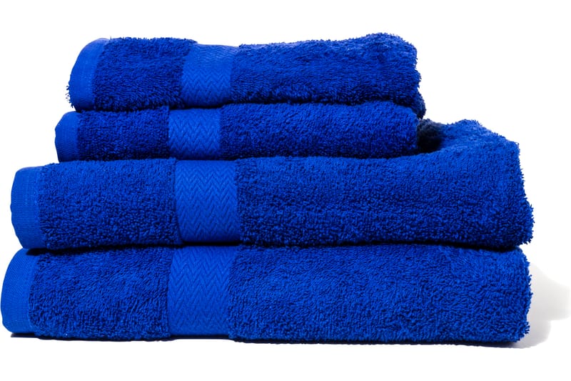 Queen Anne Frotté Badlakan 150x90 cm - Royalblå - Textil & mattor - Badrumstextilier - Badlakan & badhandduk
