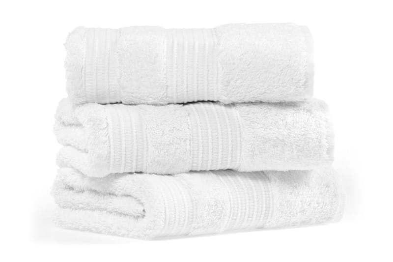 Morghyn Badhandduk - Vit - Textil & mattor - Badrumstextilier - Badlakan & badhandduk