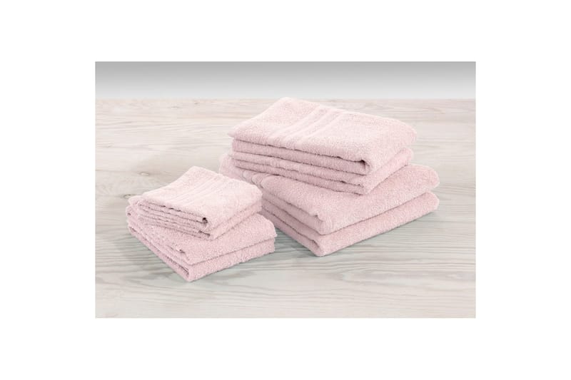 Badlakan Basic Frotté - Rosa - Textil & mattor - Badrumstextilier - Badlakan & badhandduk